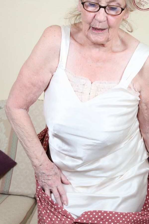 Granny got pictured stripping