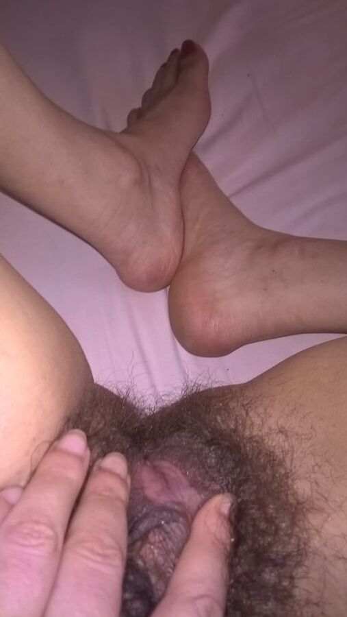 Hairy Mature Wife JoyTwoSex Feet