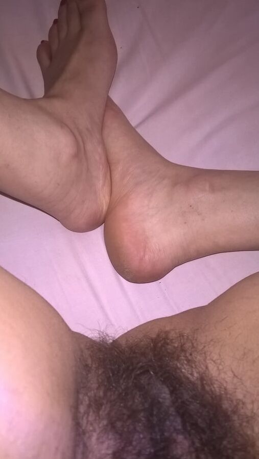 Hairy Mature Wife JoyTwoSex Feet