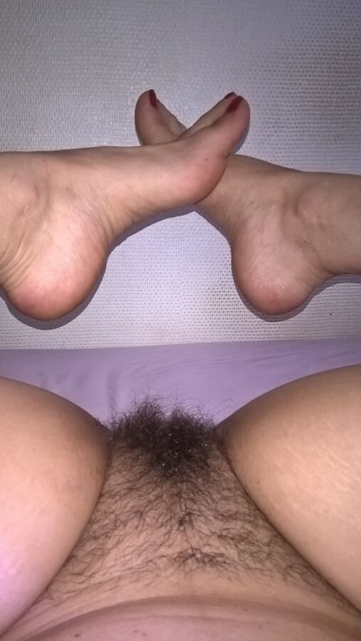 Hairy Mature Wife JoyTwoSex Feet