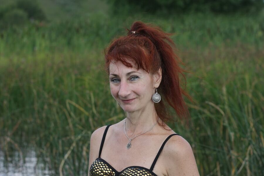In water of Plescheevo-lake