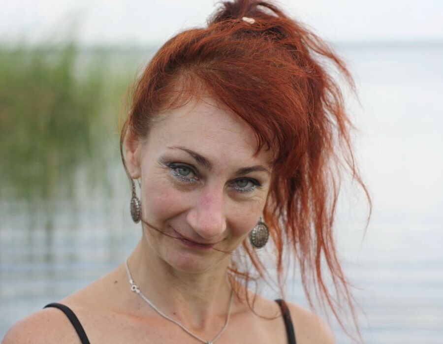 In water of Plescheevo-lake