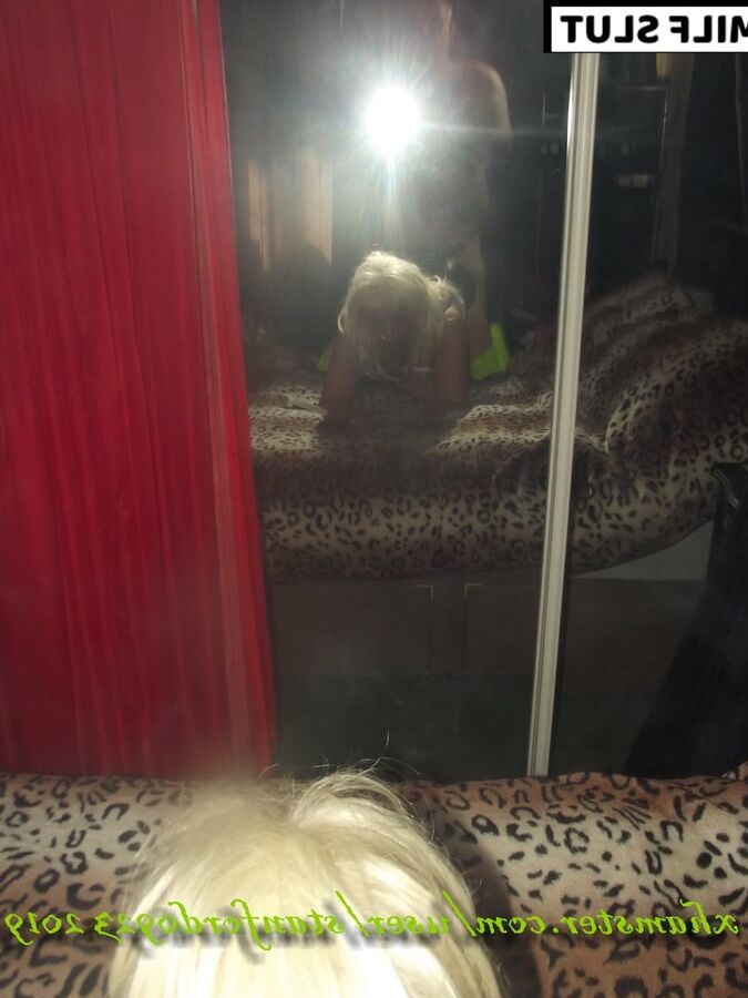 BLONDE MILF SLUT