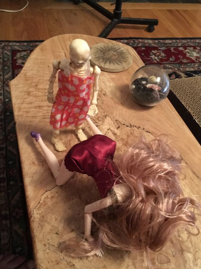 Trixie and the dolls