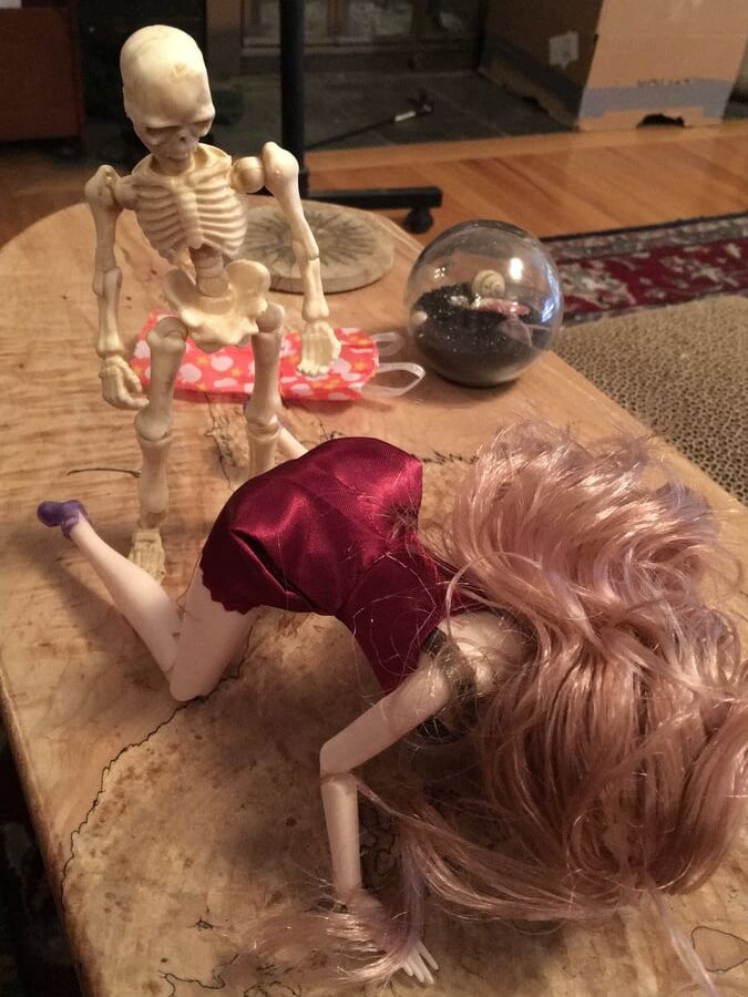 Trixie and the dolls