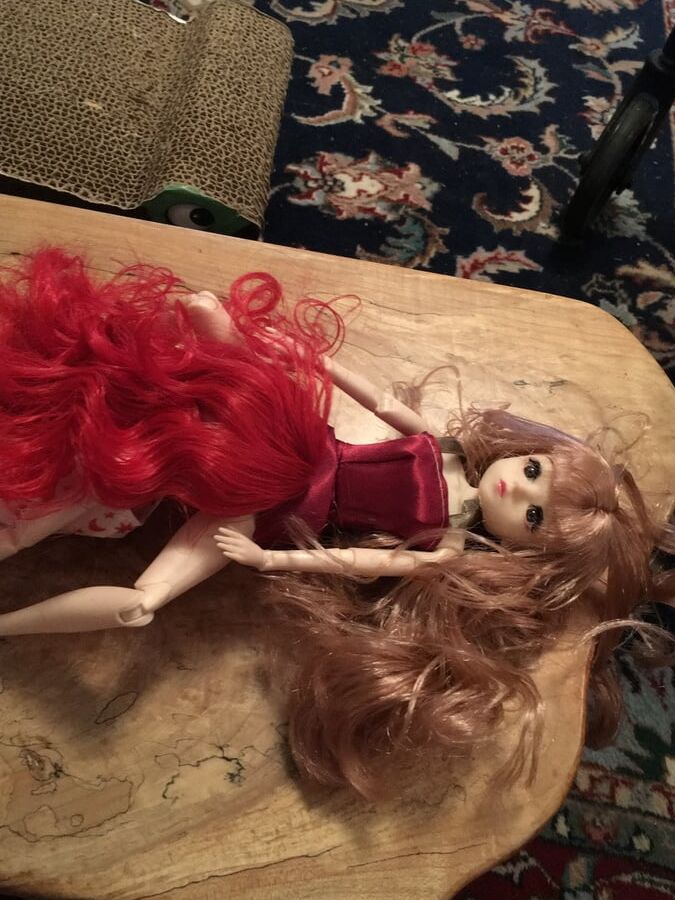 Trixie and the dolls