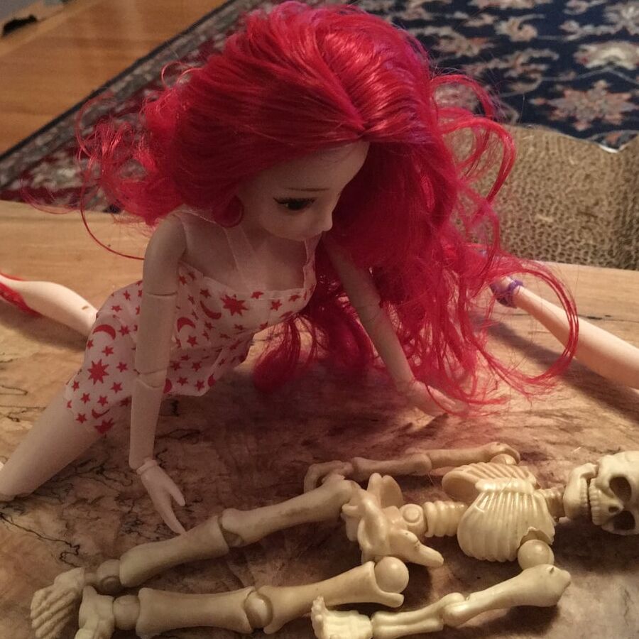 Trixie and the dolls