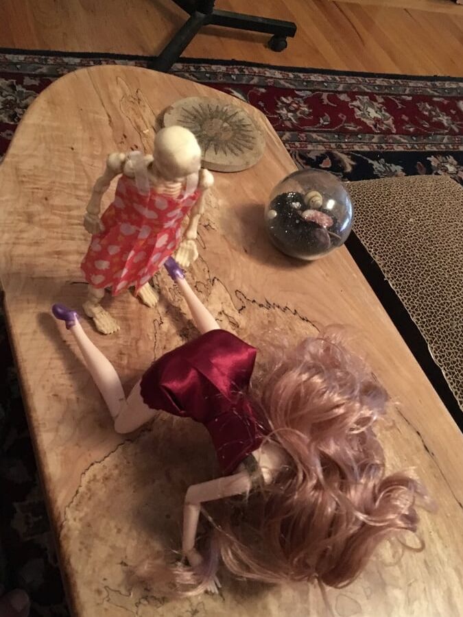 Trixie and the dolls