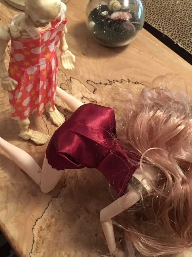 Trixie and the dolls