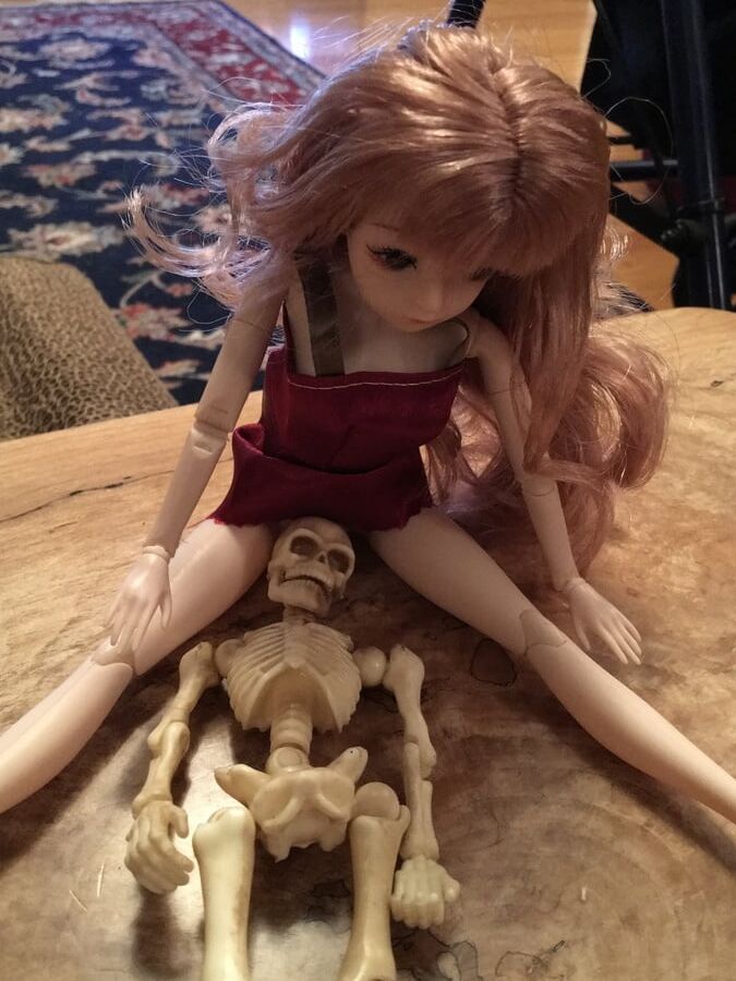 Trixie and the dolls