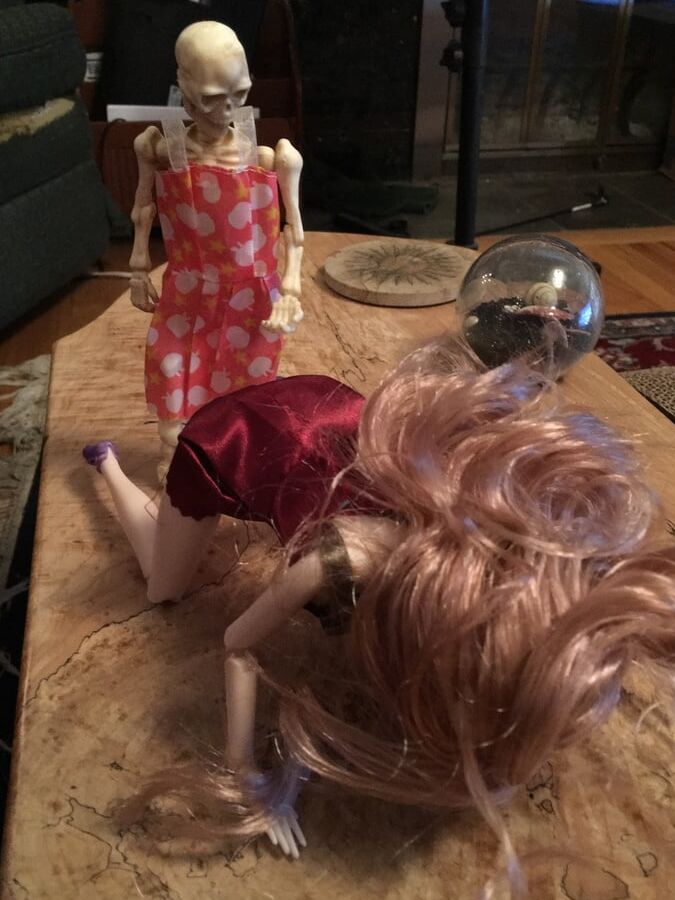 Trixie and the dolls