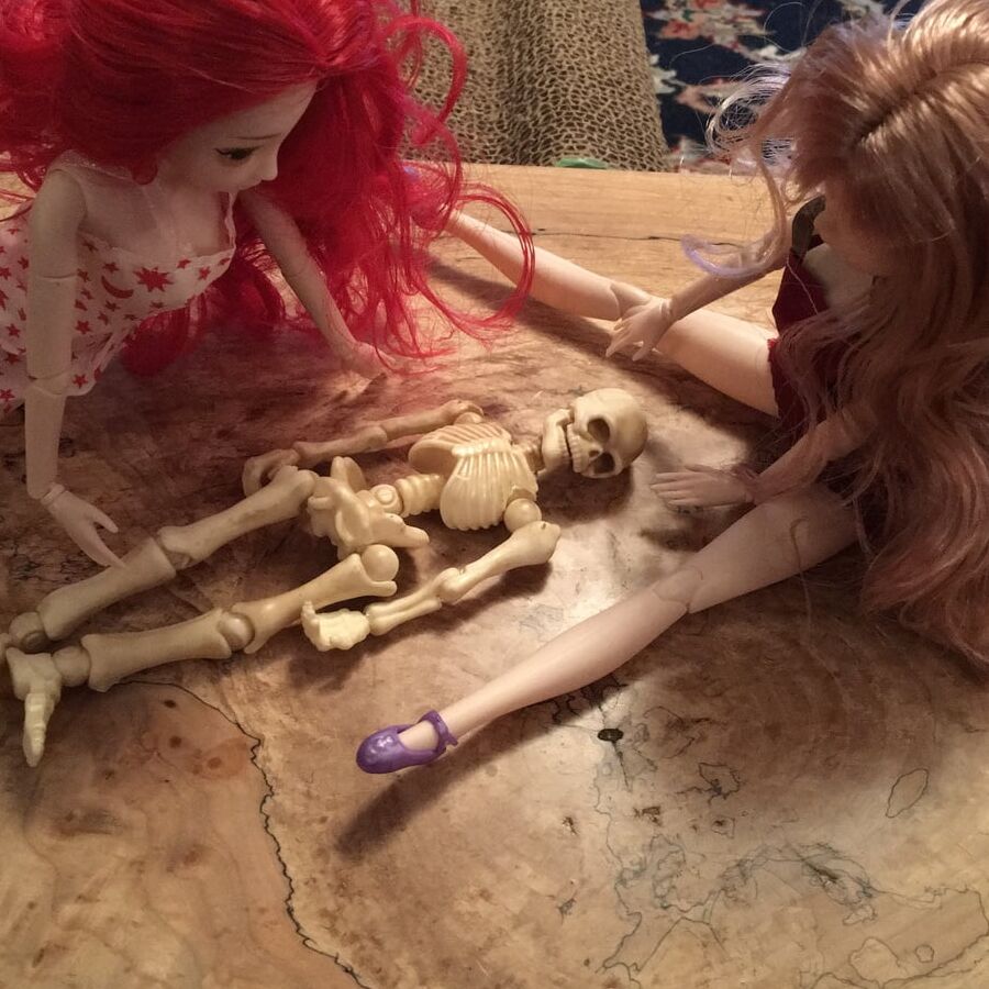 Trixie and the dolls