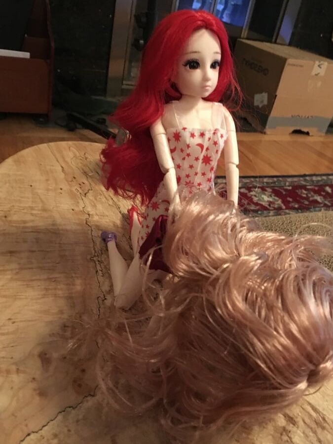 Trixie and the dolls