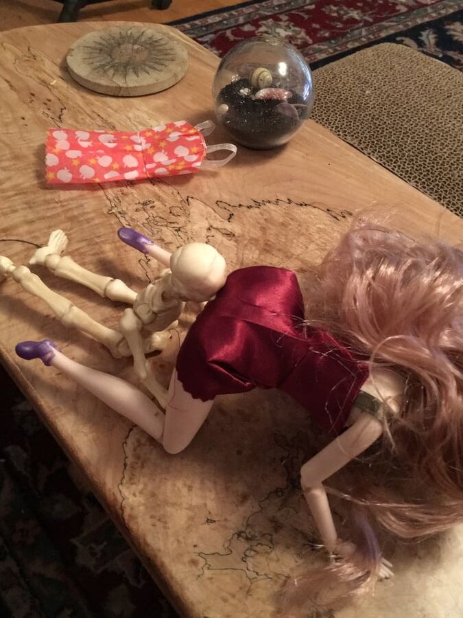 Trixie and the dolls