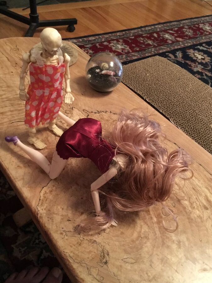 Trixie and the dolls