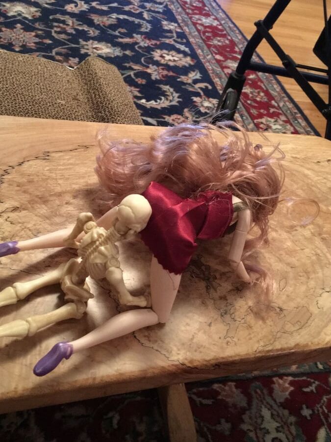 Trixie and the dolls