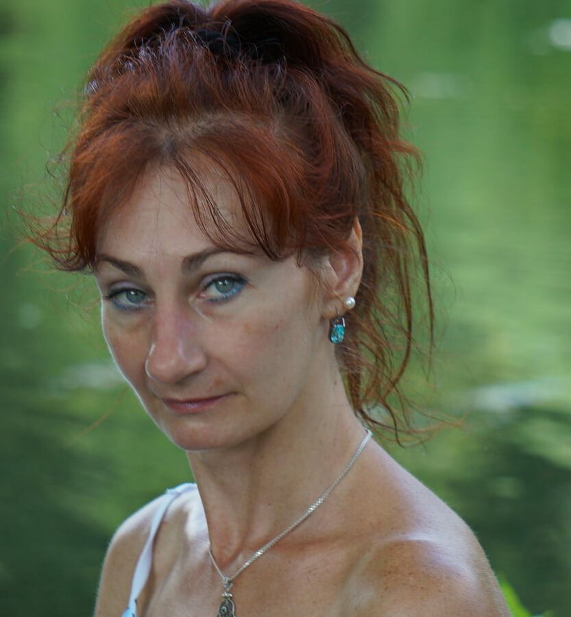 On green-pond background
