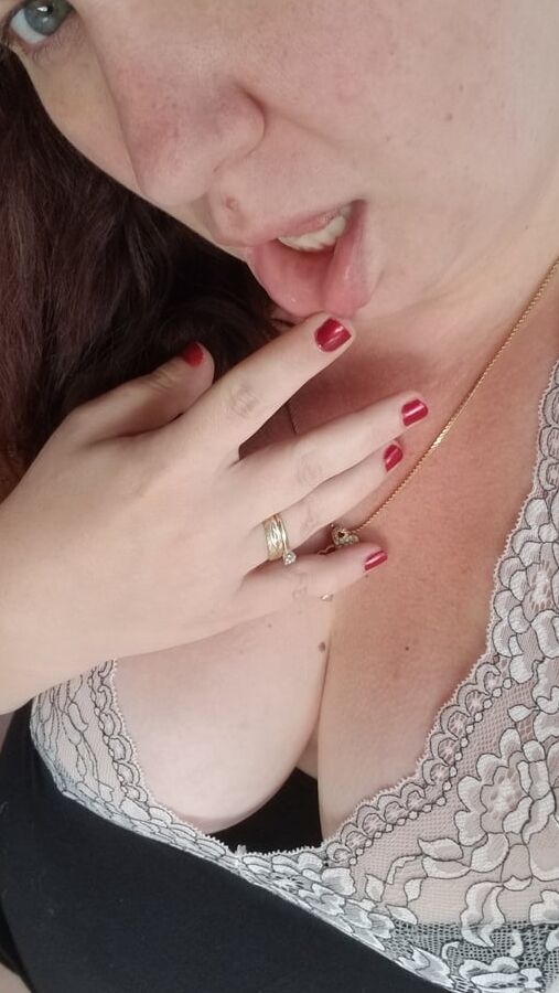 Mommy's morning coffee on the deck housewife milf tease
