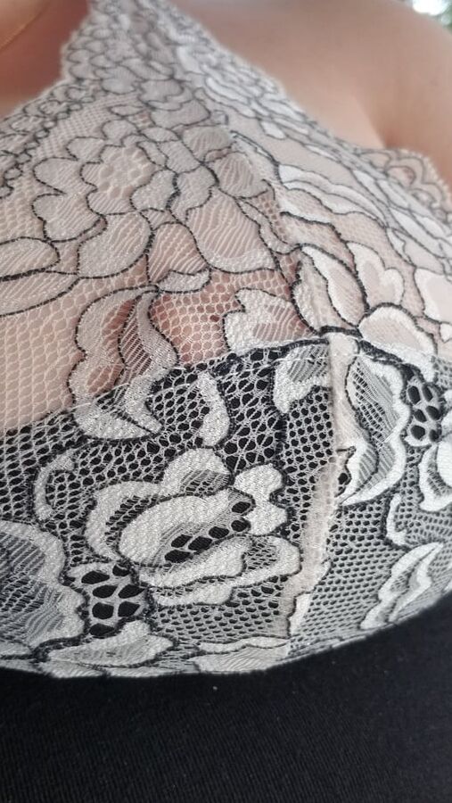 Mommy's morning coffee on the deck housewife milf tease