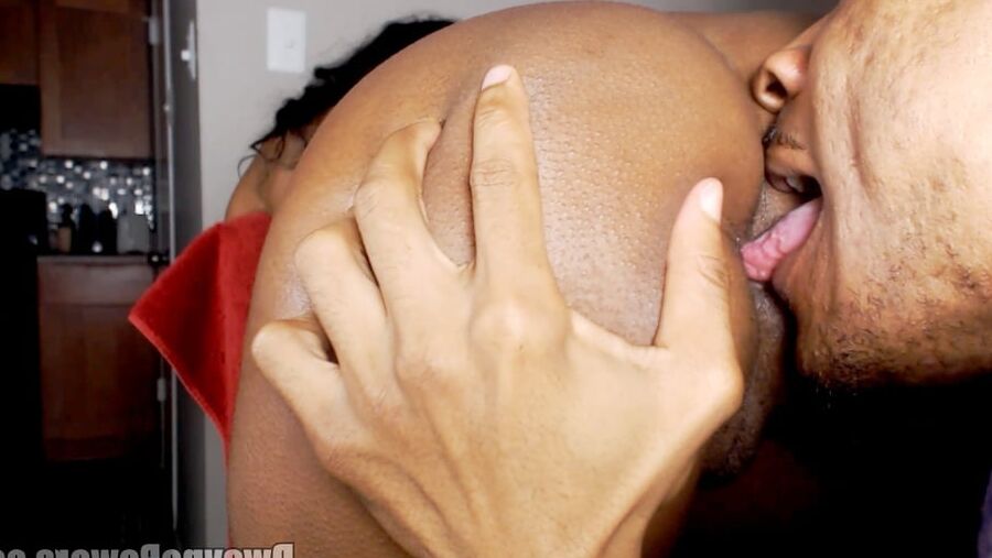 Ebony Anal Creampie