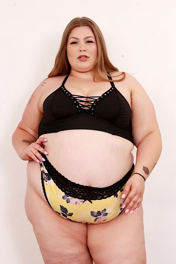 Fat woman Baby Doll BBW gets her pussy pounded hard