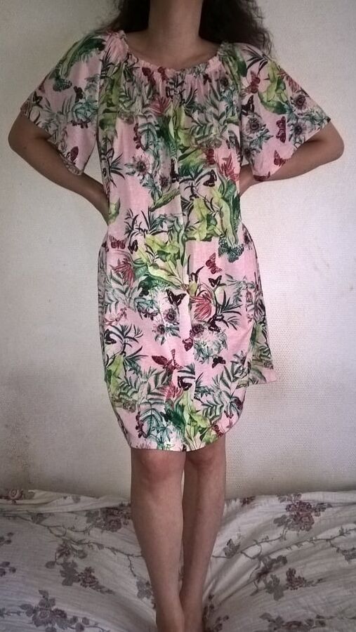 Hairy Mature Wife In Flower Dress