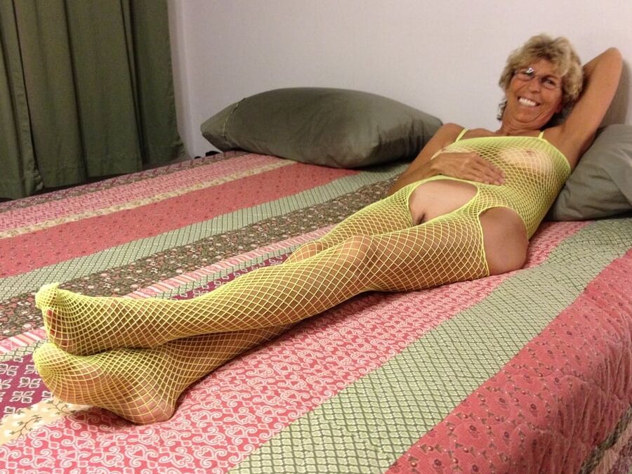 Yellow Bodystocking