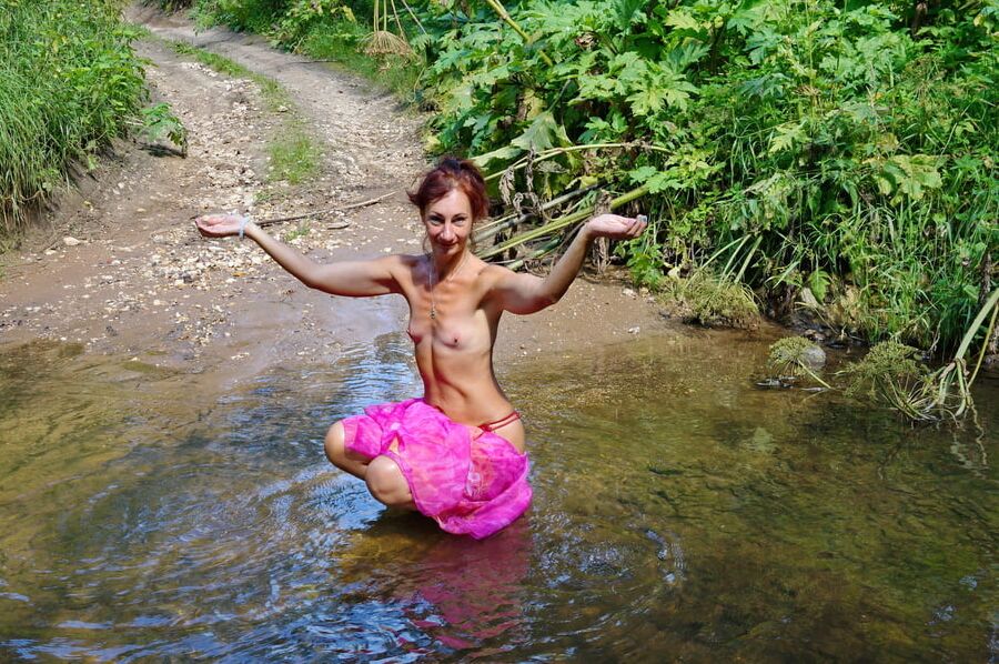 On Ford from Scherbikha river