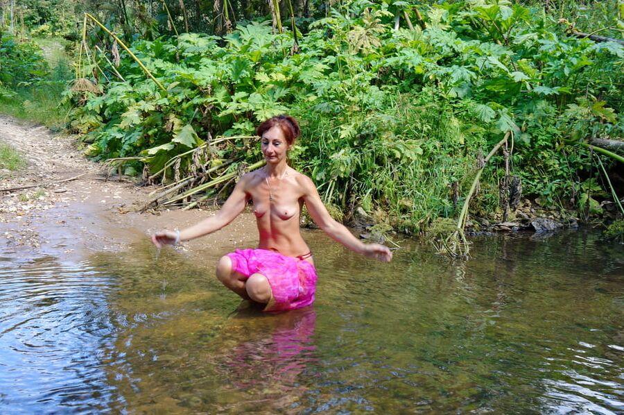 On Ford from Scherbikha river
