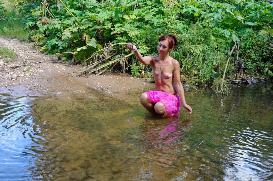 On Ford from Scherbikha river