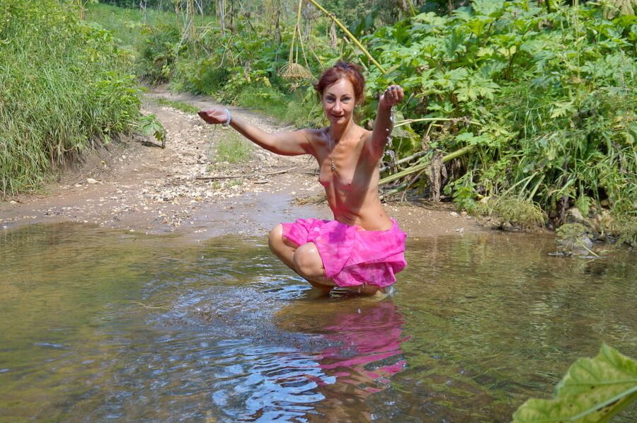 On Ford from Scherbikha river