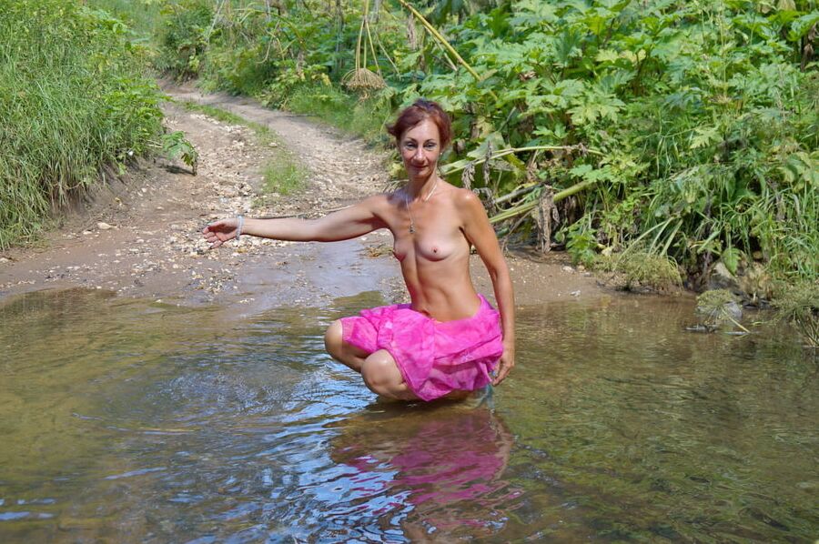 On Ford from Scherbikha river