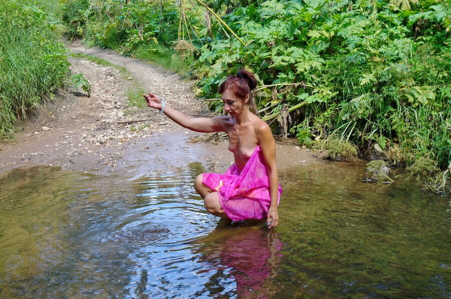 On Ford from Scherbikha river