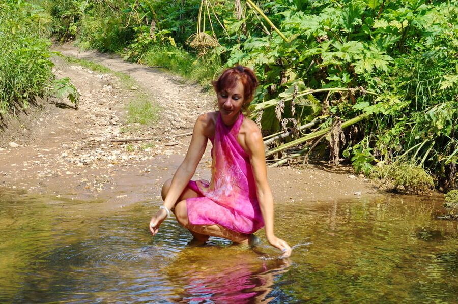On Ford from Scherbikha river