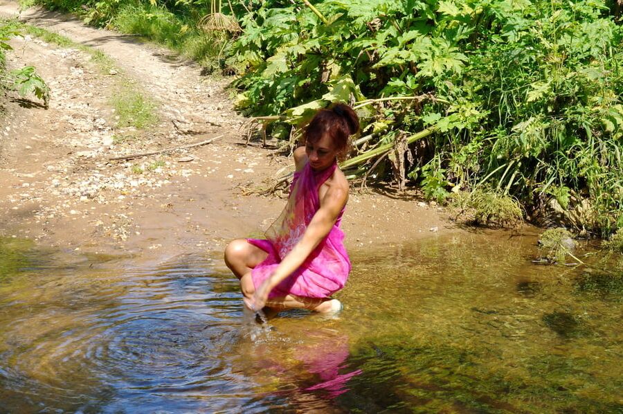On Ford from Scherbikha river