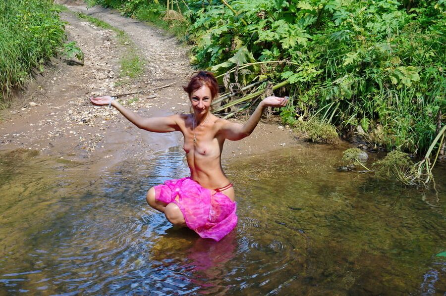 On Ford from Scherbikha river