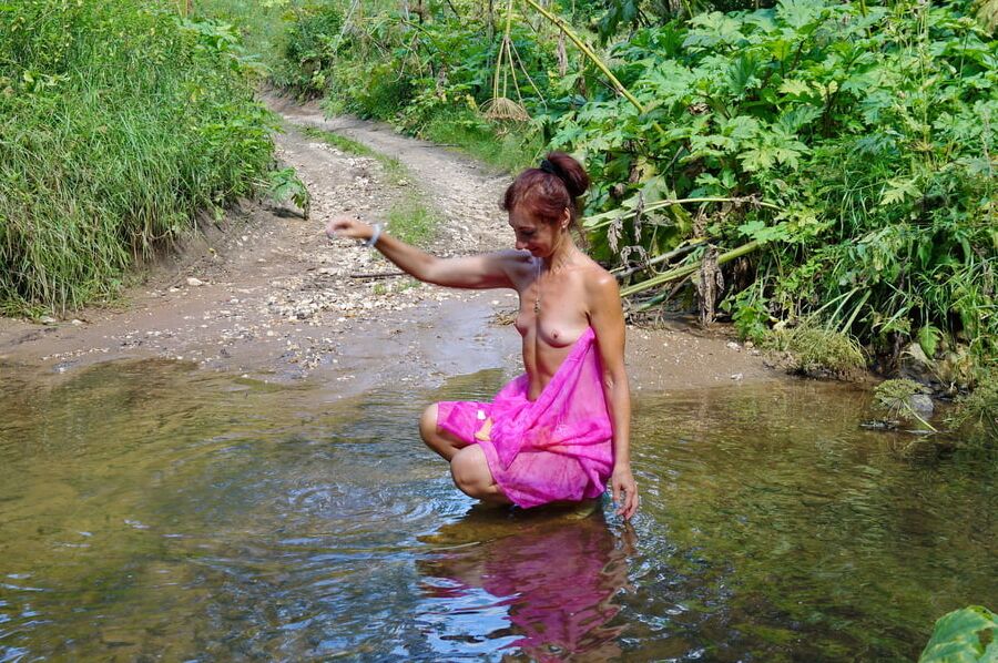 On Ford from Scherbikha river