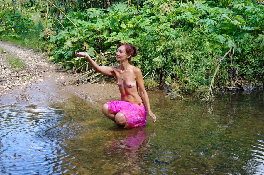 On Ford from Scherbikha river
