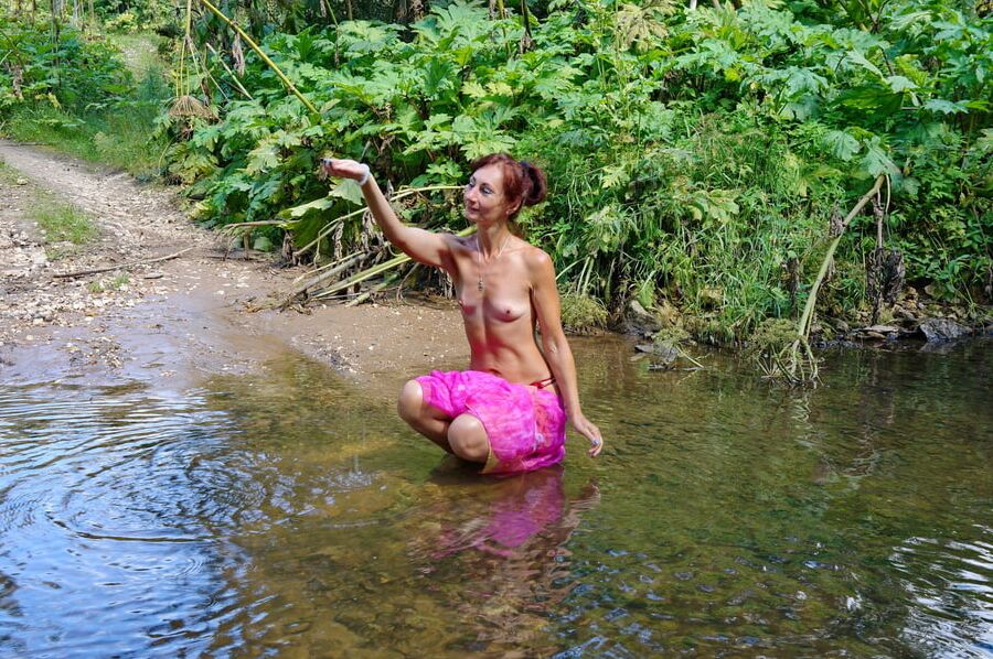 On Ford from Scherbikha river