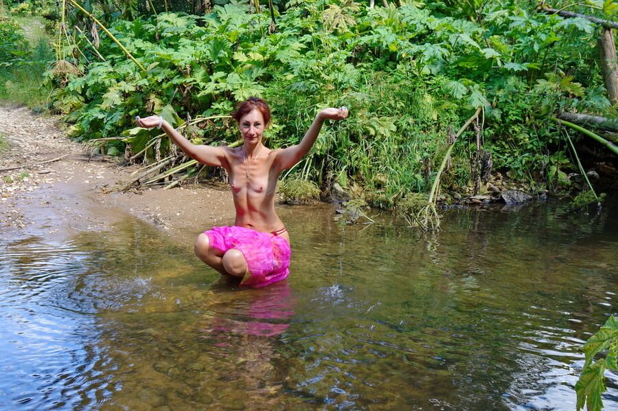 On Ford from Scherbikha river