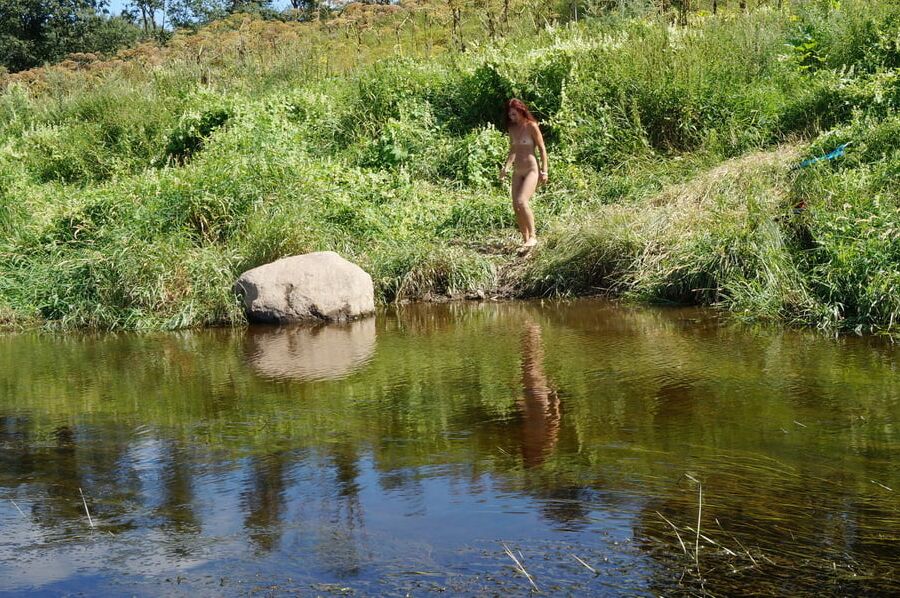 On the Stone in Volga-river