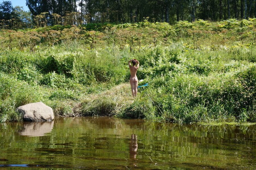 On the Stone in Volga-river