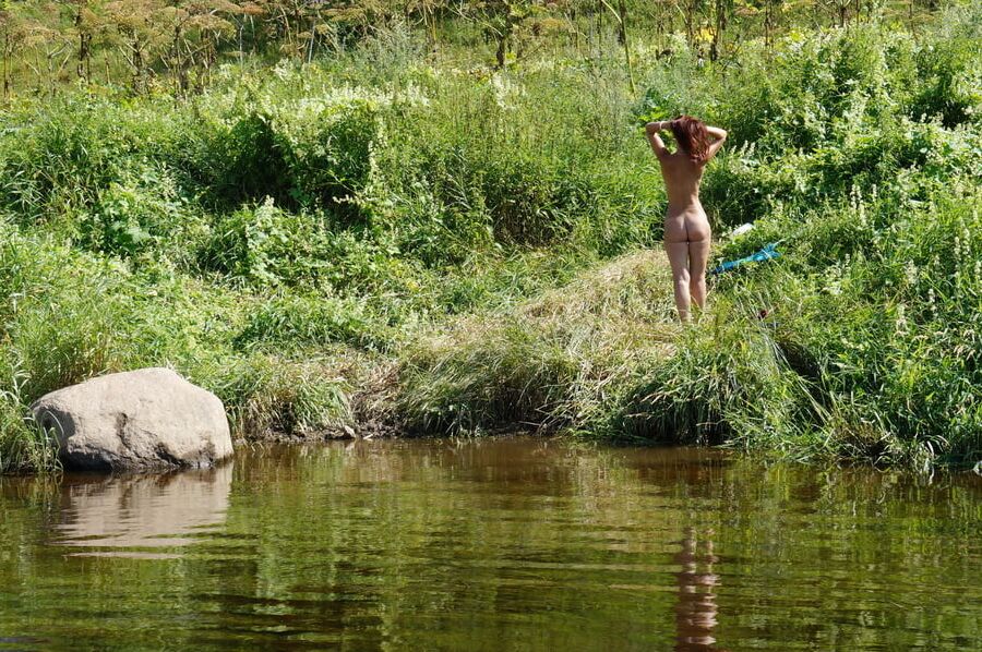 On the Stone in Volga-river