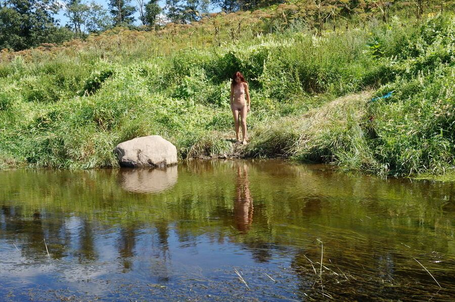 On the Stone in Volga-river