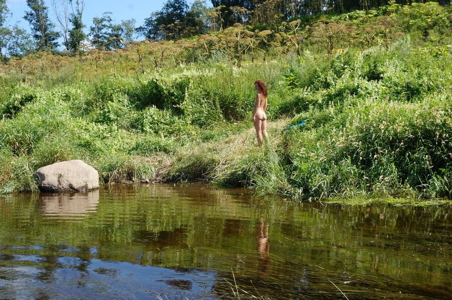 On the Stone in Volga-river