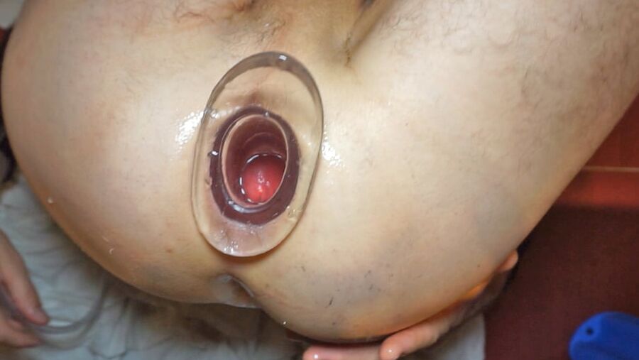 Drink from my deep asshole tunnel. Pervert anal games!