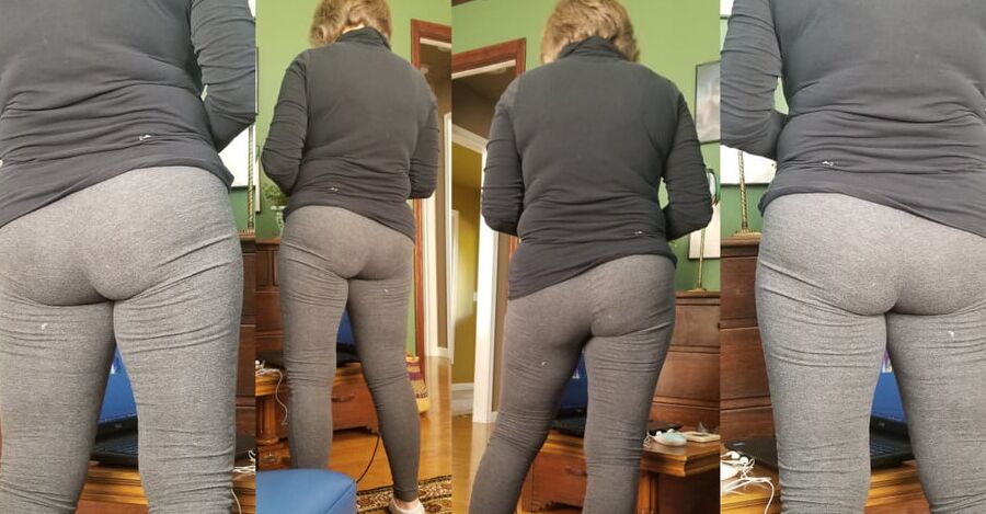 Yoga pants still look hot on 64 year old MarieRocks