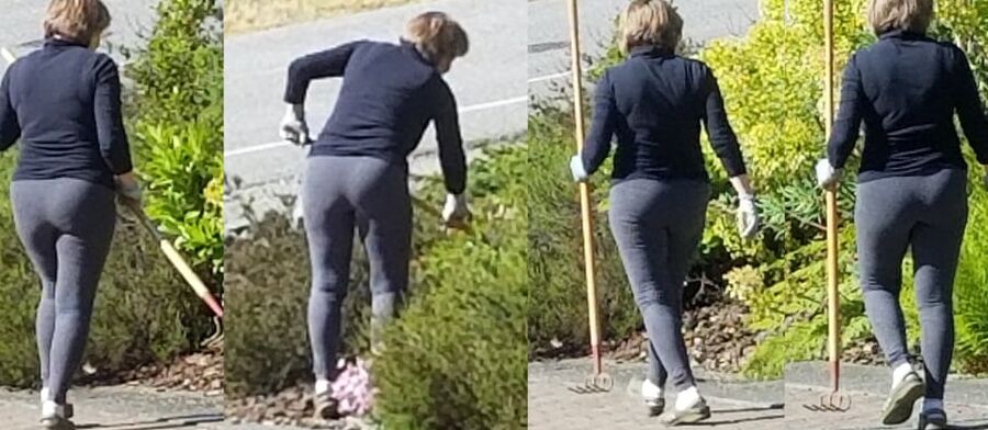 Yoga pants still look hot on 64 year old MarieRocks