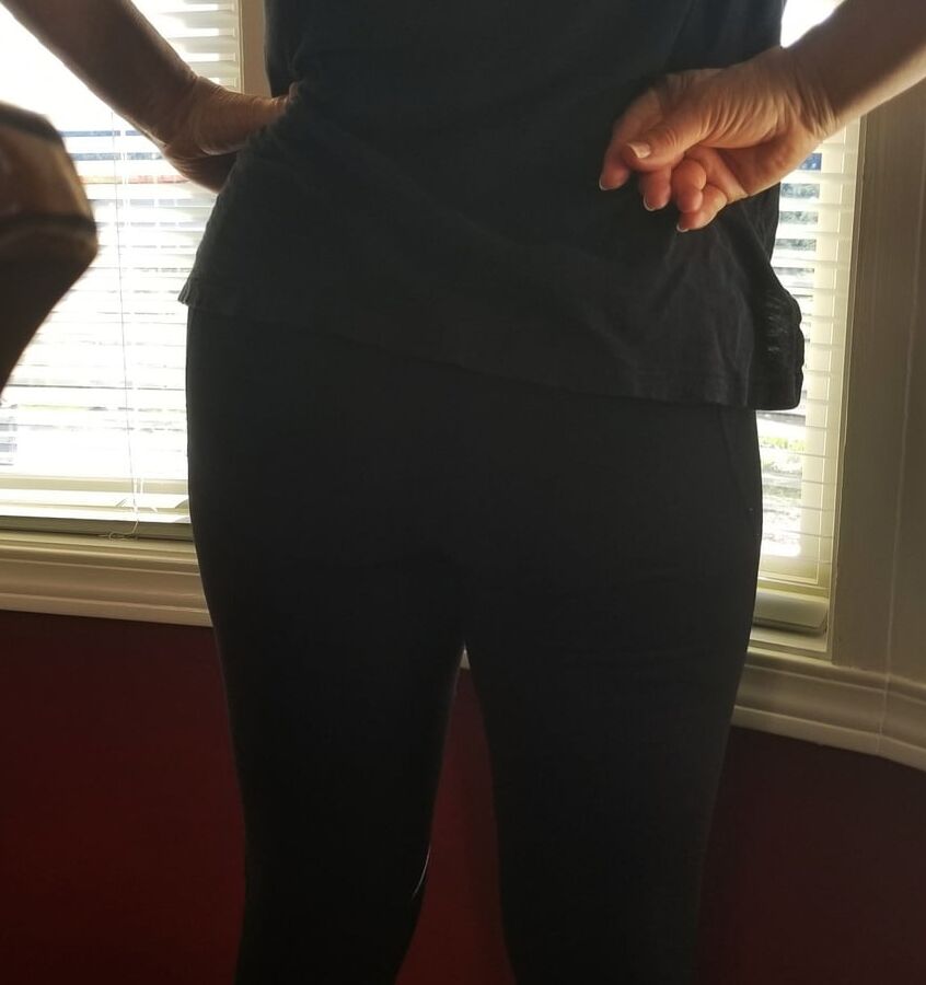 Yoga pants still look hot on 64 year old MarieRocks