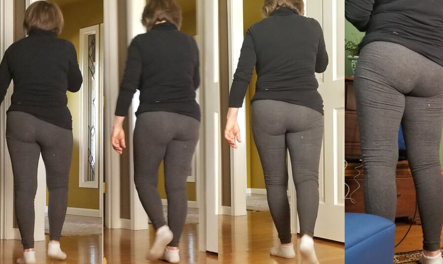 Yoga pants still look hot on 64 year old MarieRocks